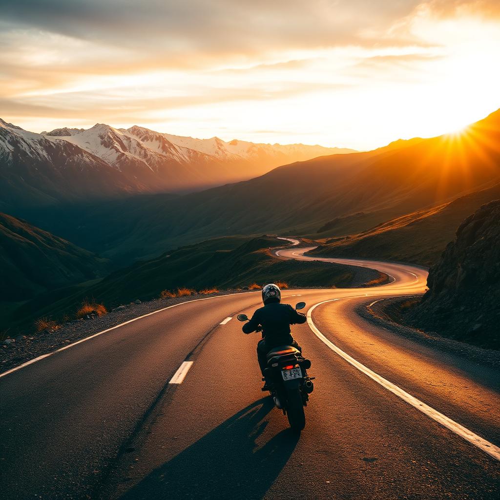 Las 5 mejores rutas en moto por Chile