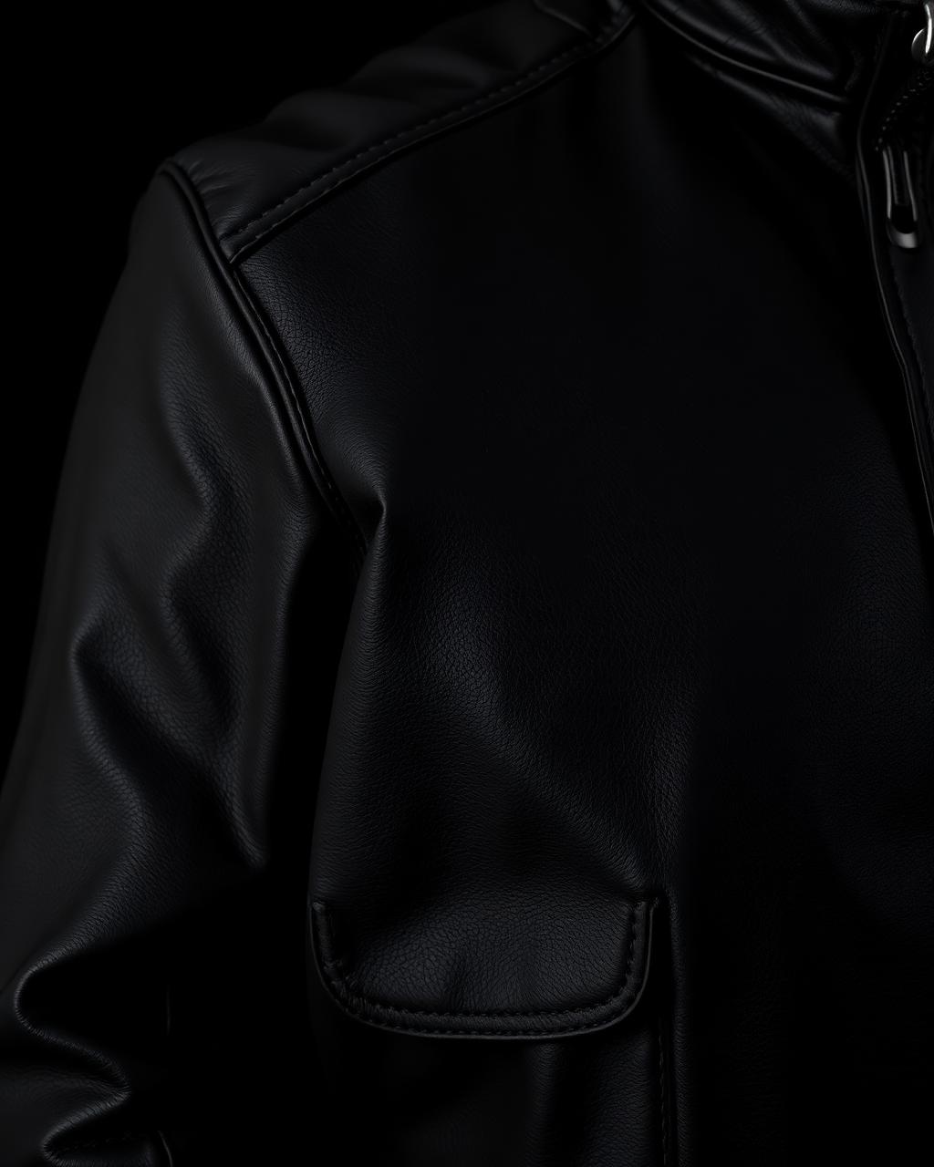 Chaqueta de Cuero Obsidian